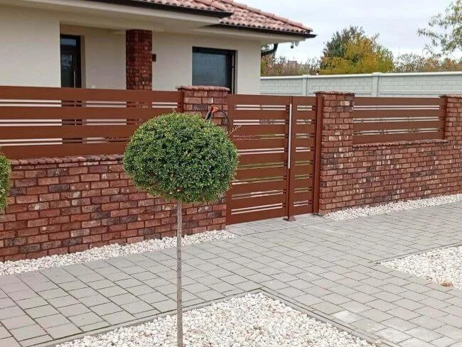 Hliníkový plot model Amsterdam mínus dodanie Dunajská Streda