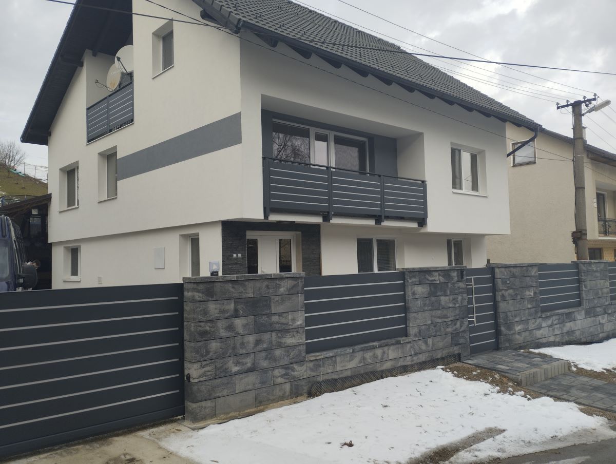 Hliníková brána balkón Wien